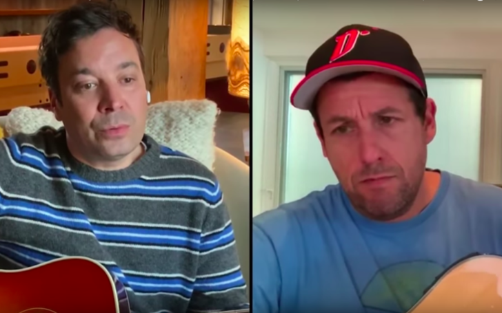 Adam Sandler Recalls Getting Angry At Jimmy Fallon Over Saturday Night Live Impressions